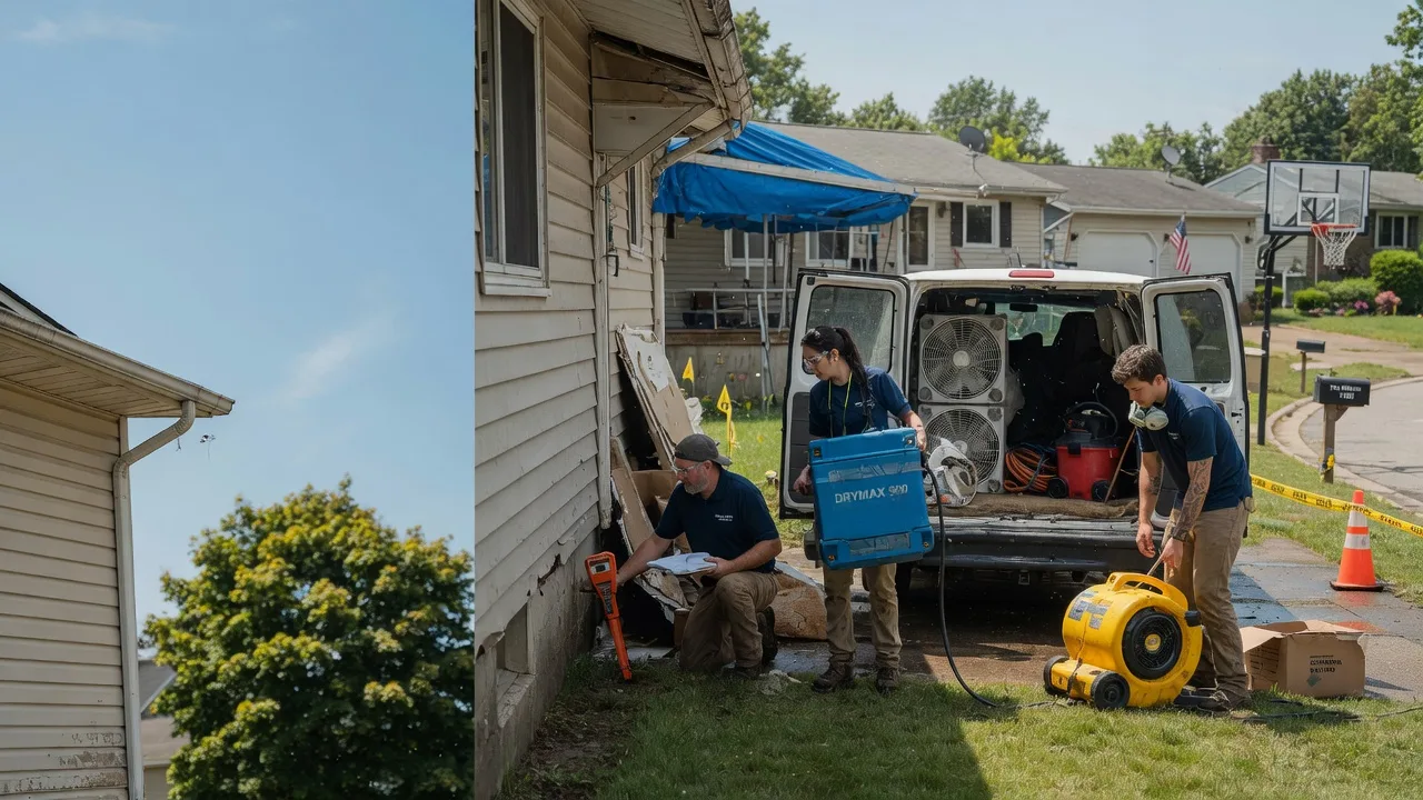 Ceiling Leak Cleanup in Brogue, PA near me