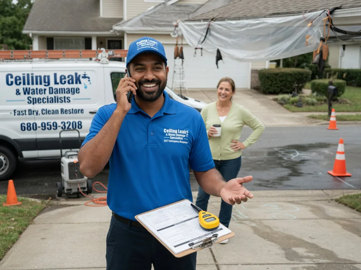 Ceiling Leak Cleanup Brogue, PA FAQs